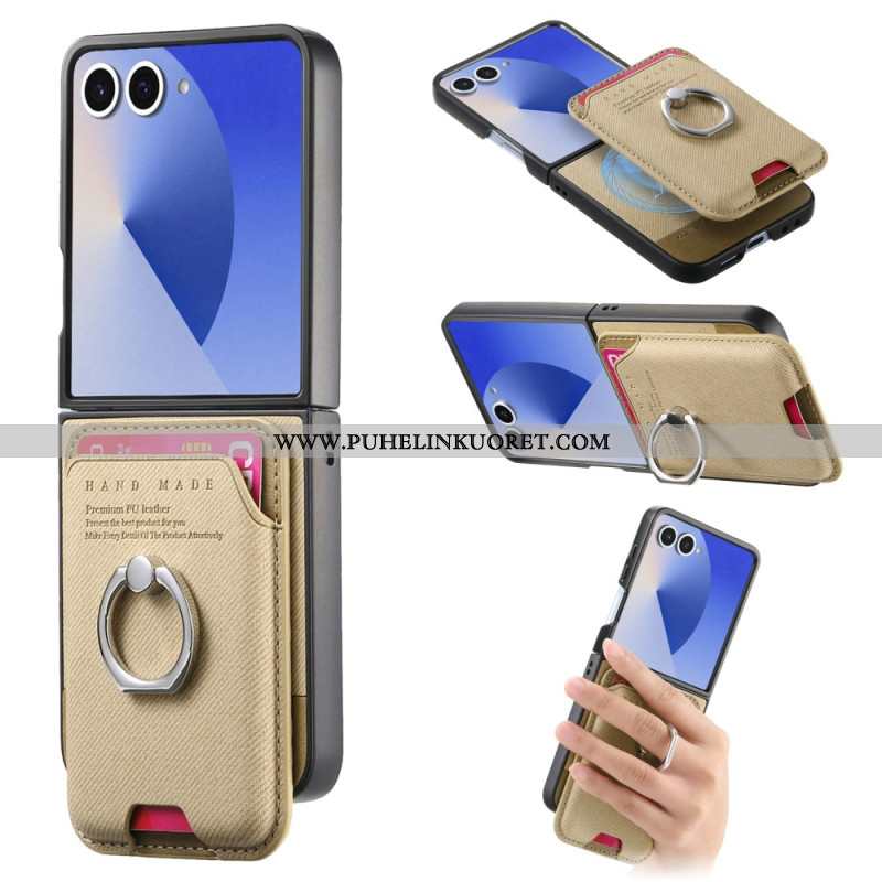 Kuori Samsung Galaxy Z Flip 7 Magsafe-yhteensopiva Irrotettavan Korttikotelon Kanssa