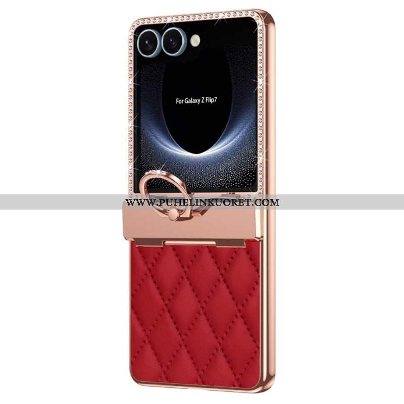 Kuori Samsung Galaxy Z Flip 7 Sormuksen Pidike Ja Takasuoja