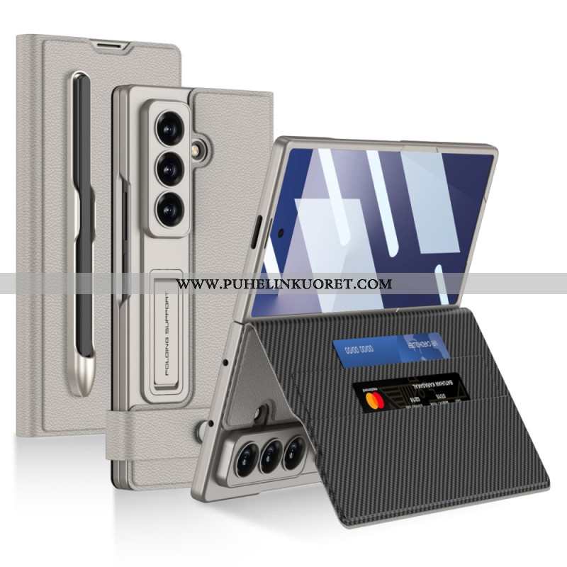 Kuori Samsung Galaxy Z Fold 7 Gkk-näytönsuoja Ja Kynänpidike