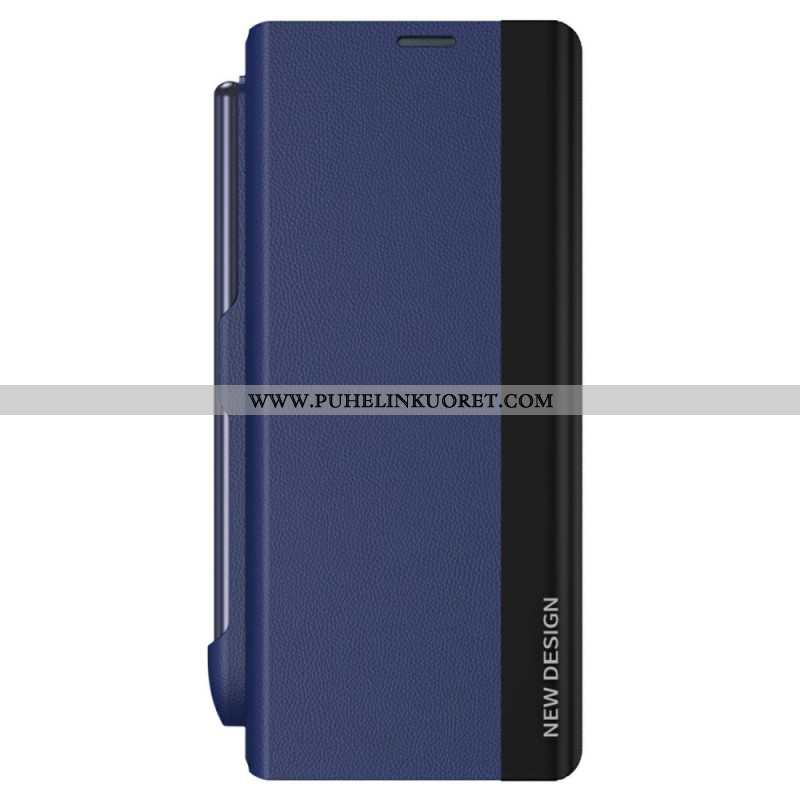 Nahkakotelo Samsung Galaxy Z Fold 7 Uusi Muotoilu