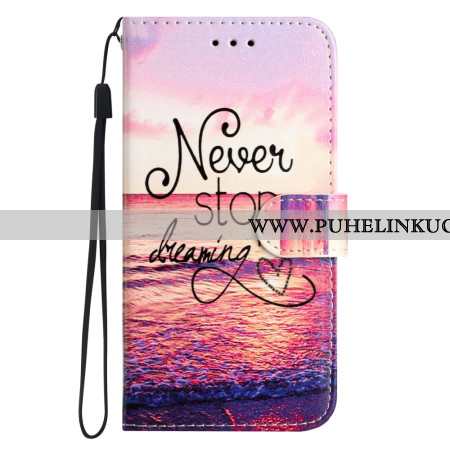 Kotelot Sony Xperia 1 Vii Älä Koskaan Lopeta Unelmointia Suojakuori