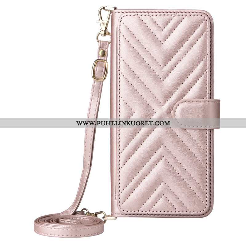 Kotelot Sony Xperia 1 Vii Tikattu Hihnalla Ja Olkahihnalla