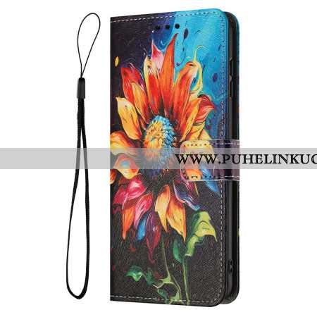 Kotelot Sony Xperia 1 Vii Auringonkukkakuvio