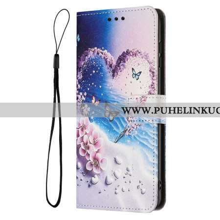 Kotelot Sony Xperia 1 Vii Perhonen Ja Sydän