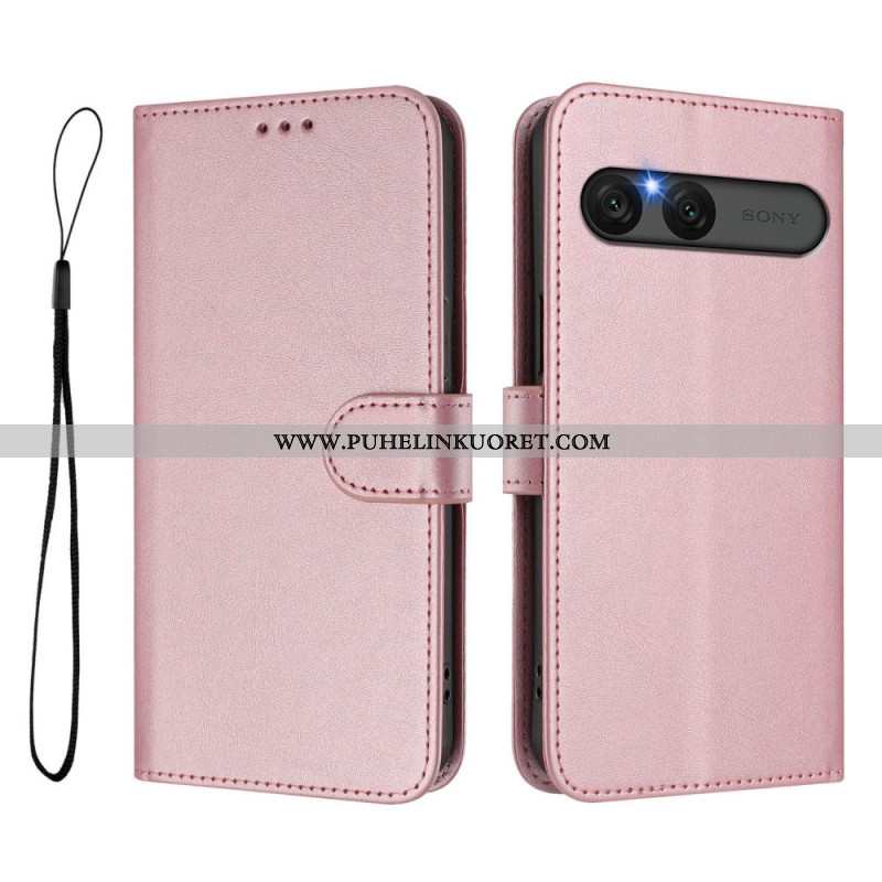 Kotelot Sony Xperia 10 Vii Puhelinkuoret Nahkakuvio