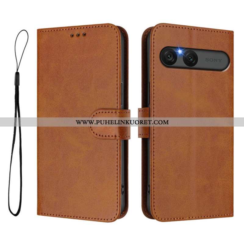 Kotelot Sony Xperia 10 Vii Puhelinkuoret Nahkakuvio