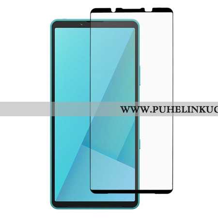 Koko Näytön Karkaistu Lasinen Suojakalvo Sony Xperia 10 Vii