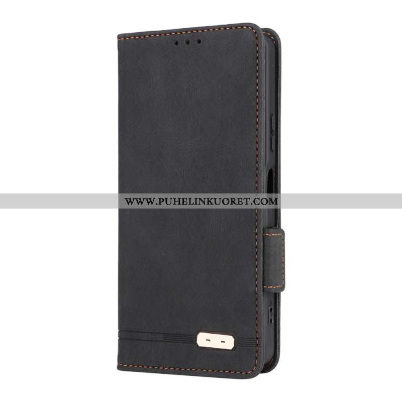 Kuoret Sony Xperia 10 Vii Retro Mokkanahkakuvio