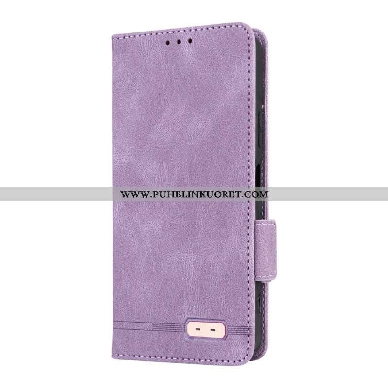 Kuoret Sony Xperia 10 Vii Retro Mokkanahkakuvio