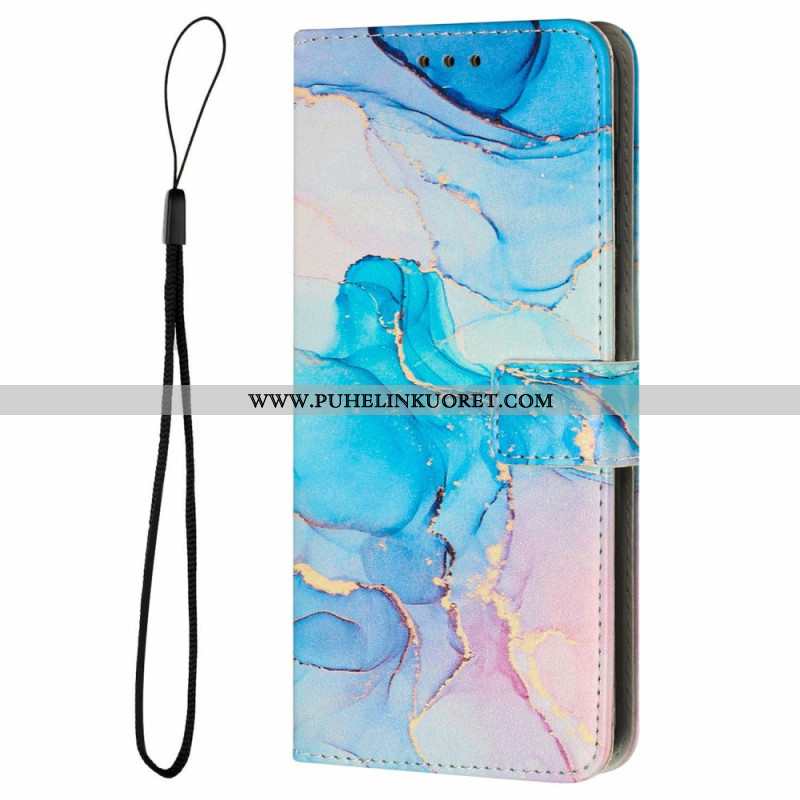 Nahkakotelo Xiaomi 15 Pro Marmorikuvio