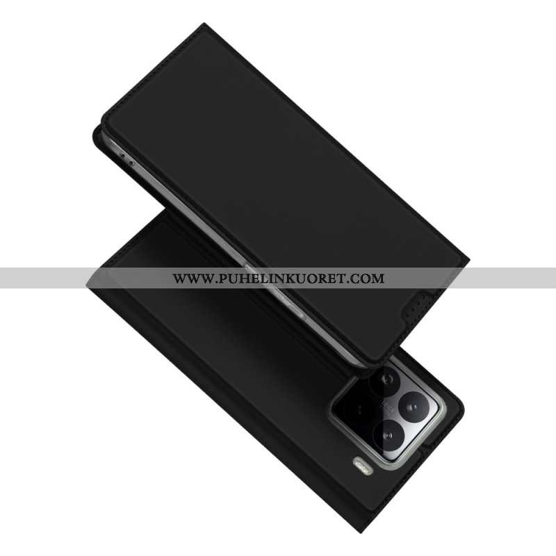 Nahkakotelo Xiaomi 15 Pro Skin Pro -sarjan Dux Ducis Suojakuori