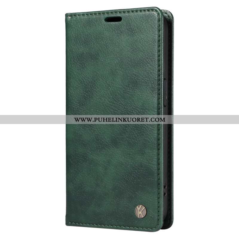 Nahkakotelo Xiaomi 15 Pro Yikatu Nahkakuvio