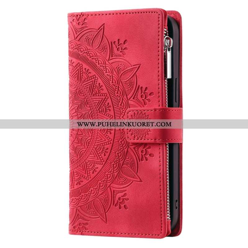 Kotelot Xiaomi 15 Pro Mandala-mokkanahkainen Lompakko Suojakuori