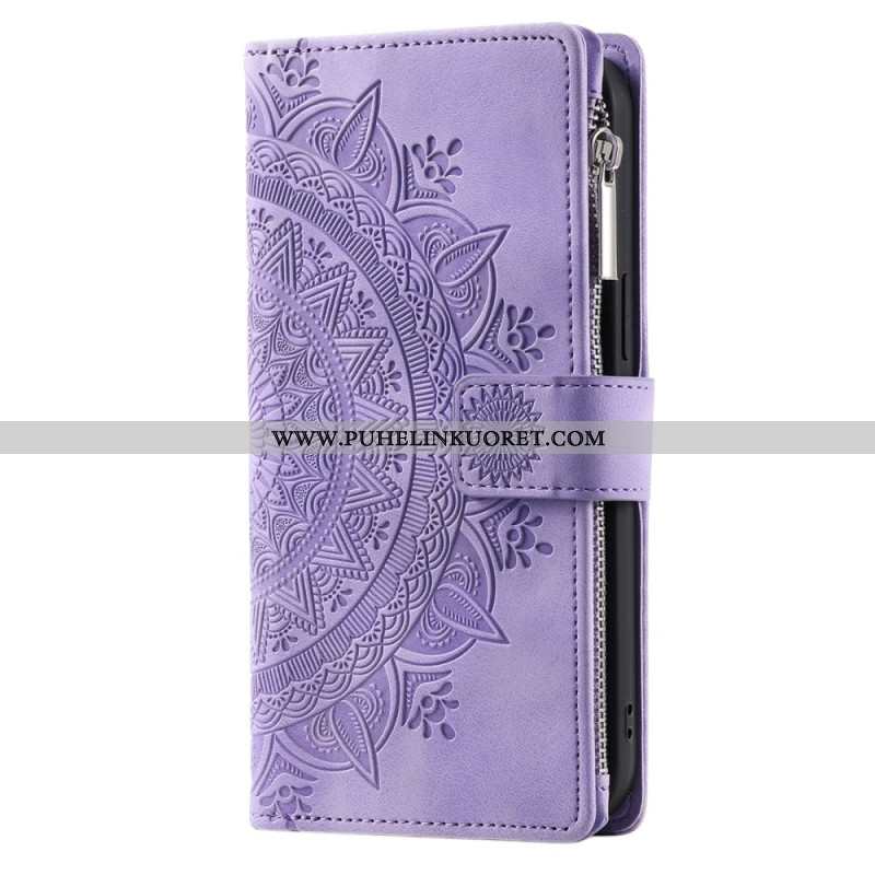Kotelot Xiaomi 15 Pro Mandala-mokkanahkainen Lompakko Suojakuori