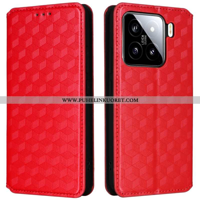 Nahkakotelo Xiaomi 15 Pro Puhelinkuoret 3d-kuvio