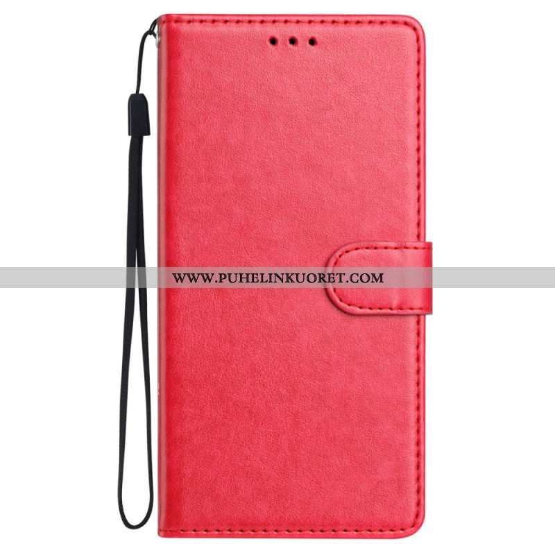 Kotelot Xiaomi 15 Pro Puhelinkuoret Keinonahkaa Hihnalla