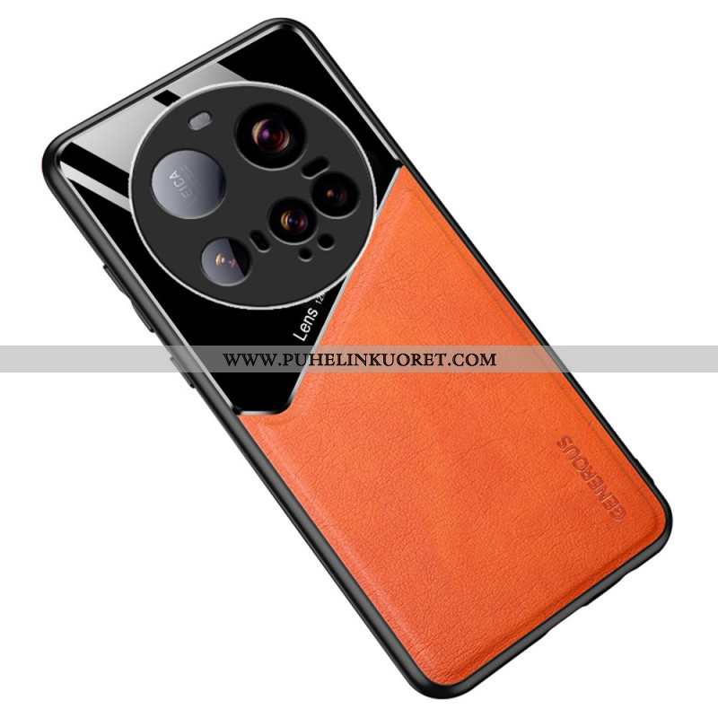 Kuori Xiaomi 15 Ultra Ultraohut Nahkakuviointi