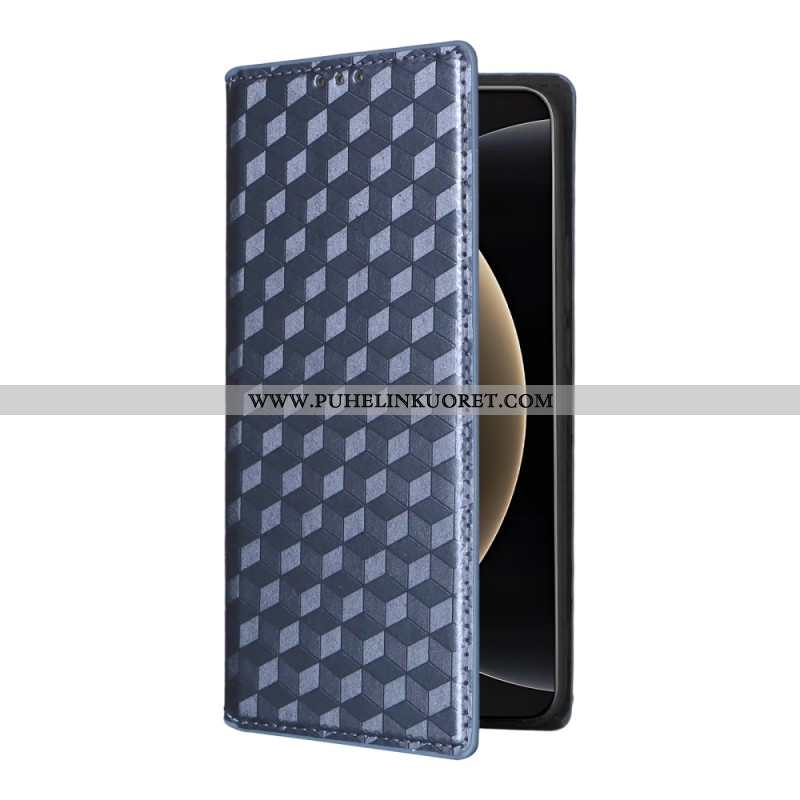 Nahkakotelo Xiaomi 15 Ultra 3d-timantit Suojakuori