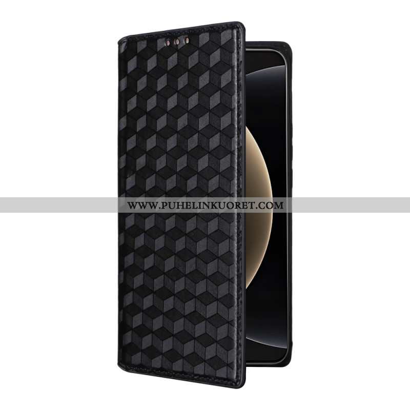 Nahkakotelo Xiaomi 15 Ultra 3d-timantit Suojakuori