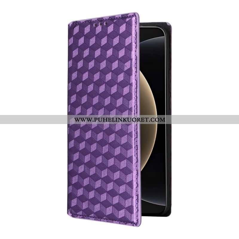 Nahkakotelo Xiaomi 15 Ultra 3d-timantit Suojakuori