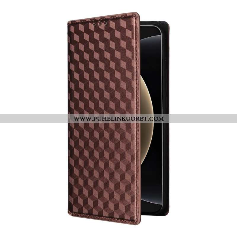 Nahkakotelo Xiaomi 15 Ultra 3d-timantit Suojakuori