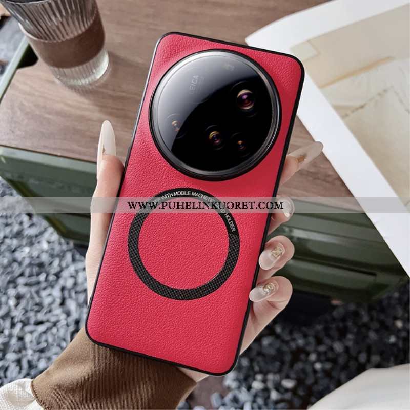 Kuori Xiaomi 15 Ultra Magsafe-nahkakuviointiyhteensopiva