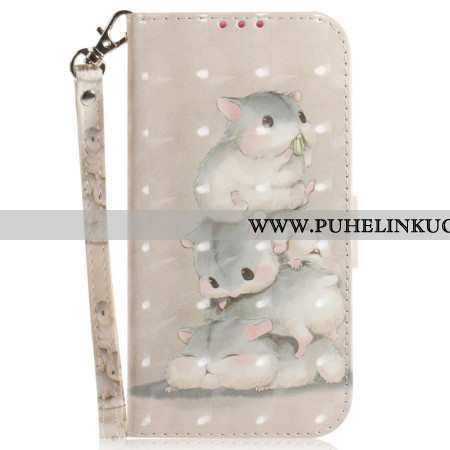 Kotelot Xiaomi 15 Ultra Hamsterit Ja Nauha