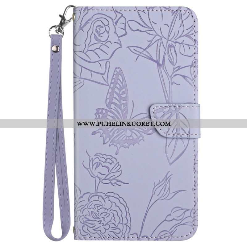 Kotelot Xiaomi 15 Ultra Perhoskuvioinen Hihna