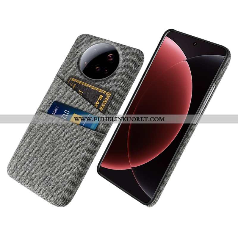 Kuori Xiaomi 15 Ultra Kangas Kaksoiskorttikotelo