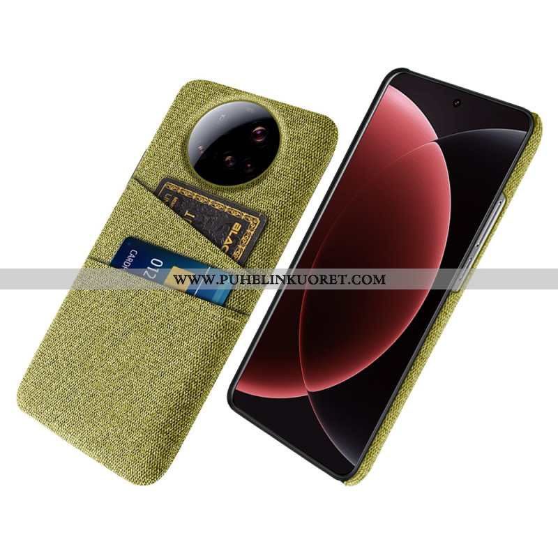 Kuori Xiaomi 15 Ultra Kangas Kaksoiskorttikotelo