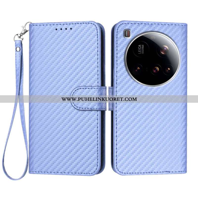 Kotelot Xiaomi 15 Ultra Puhelinkuoret Teksturoitu Hiilikuitu