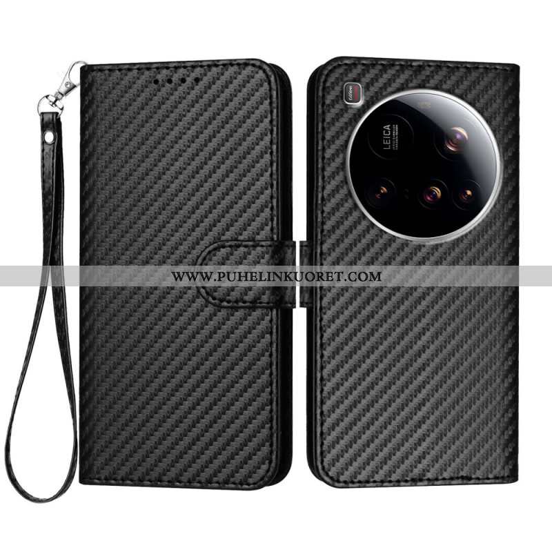 Kotelot Xiaomi 15 Ultra Puhelinkuoret Teksturoitu Hiilikuitu