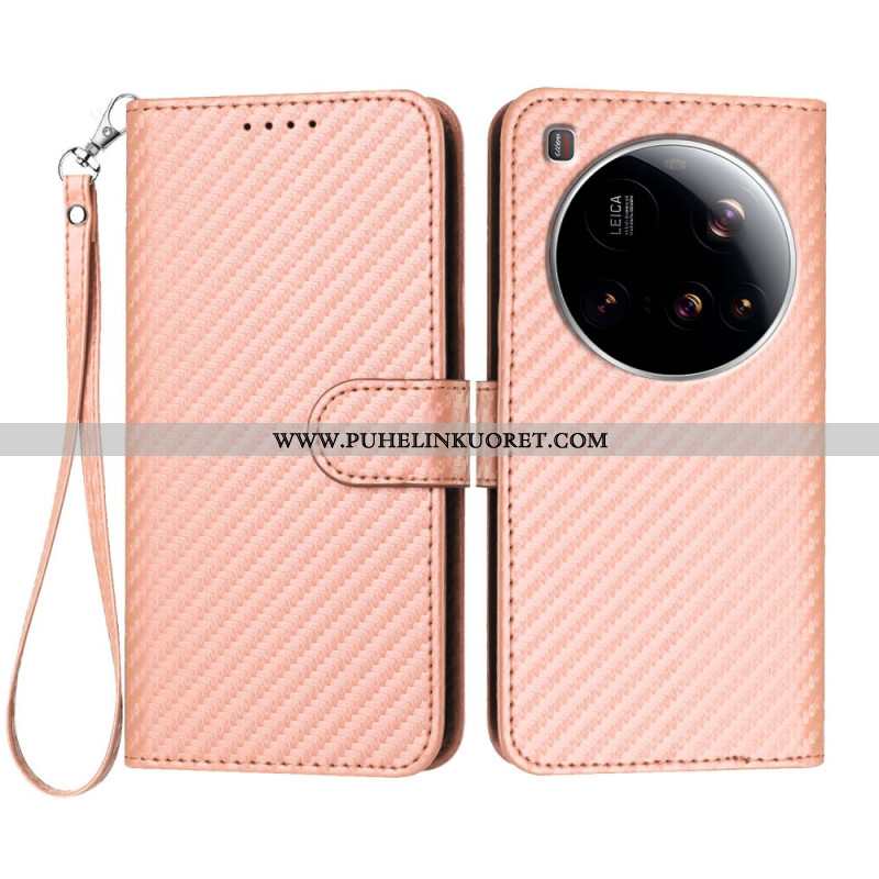 Kotelot Xiaomi 15 Ultra Puhelinkuoret Teksturoitu Hiilikuitu