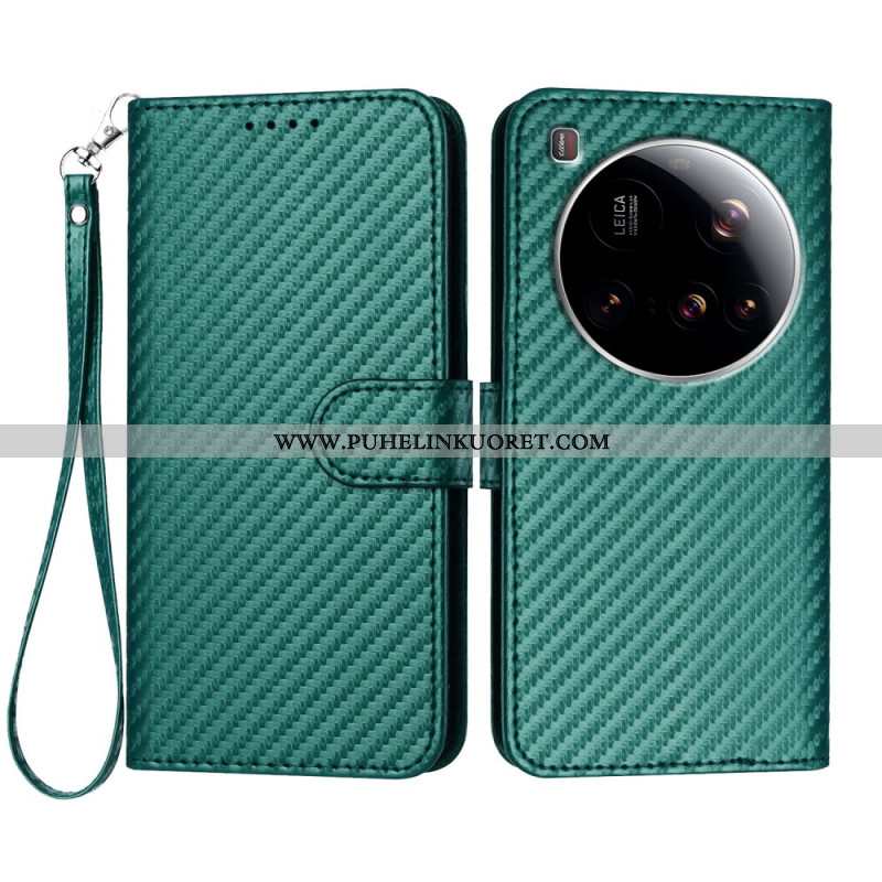 Kotelot Xiaomi 15 Ultra Puhelinkuoret Teksturoitu Hiilikuitu