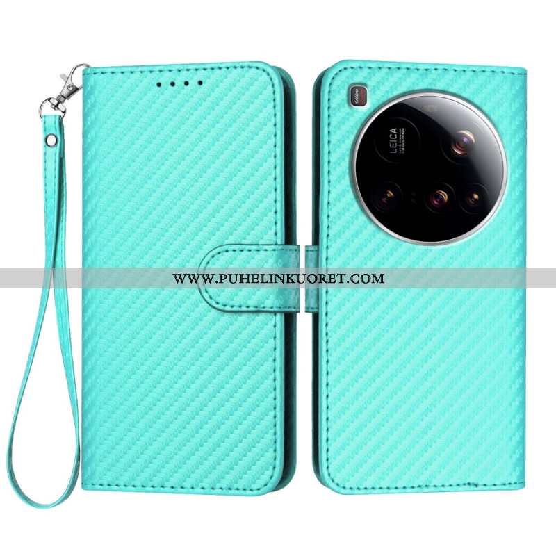 Kotelot Xiaomi 15 Ultra Puhelinkuoret Teksturoitu Hiilikuitu