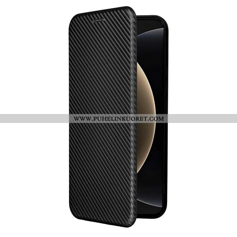 Nahkakotelo Xiaomi 15 Ultra Harjattu Hiilikuitu