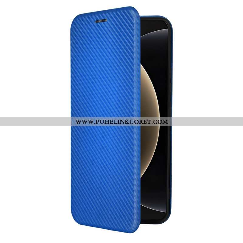 Nahkakotelo Xiaomi 15 Ultra Harjattu Hiilikuitu