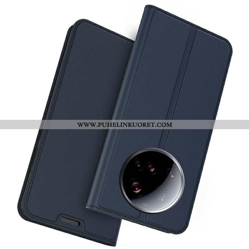 Nahkakotelo Xiaomi 15 Ultra Korttikotelo Ja Teline