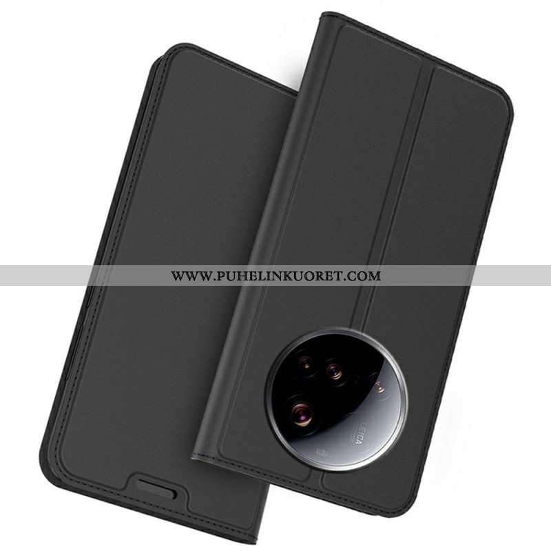 Nahkakotelo Xiaomi 15 Ultra Korttikotelo Ja Teline