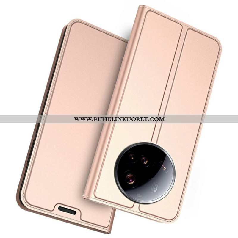 Nahkakotelo Xiaomi 15 Ultra Korttikotelo Ja Teline