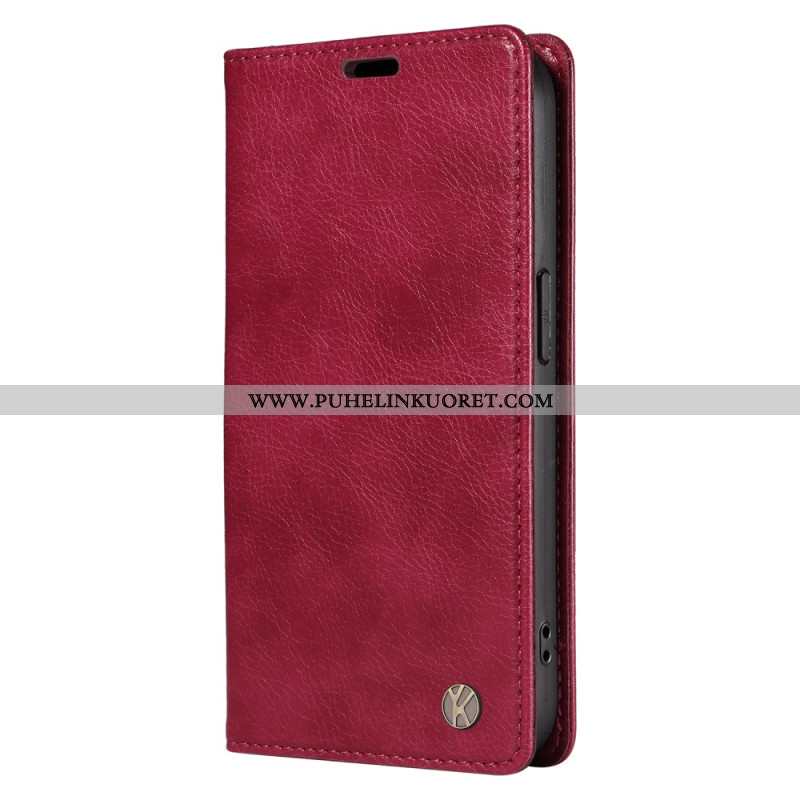 Nahkakotelo Xiaomi 15 Puhelinkuoret Yikatu Vintage-tyyli