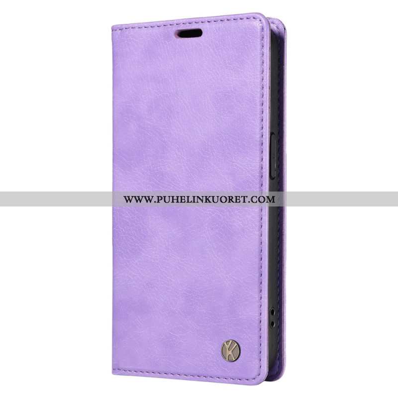 Nahkakotelo Xiaomi 15 Puhelinkuoret Yikatu Vintage-tyyli