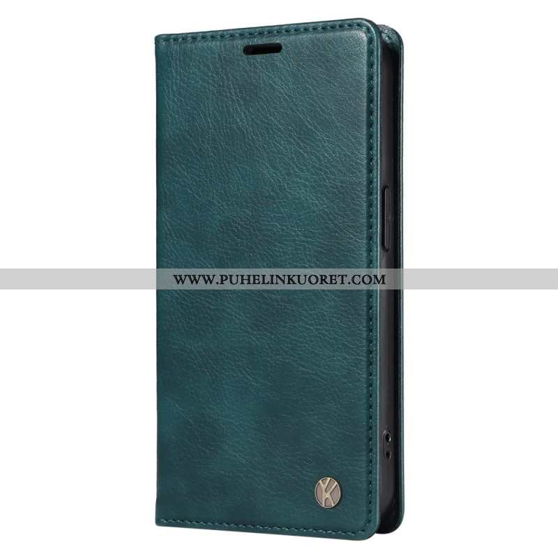 Nahkakotelo Xiaomi 15 Puhelinkuoret Yikatu Vintage-tyyli