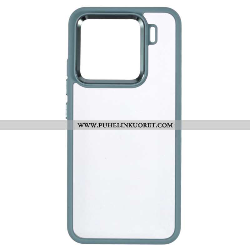 Kuori Xiaomi 15 Läpinäkyvä Silikonireuna Suojakuori