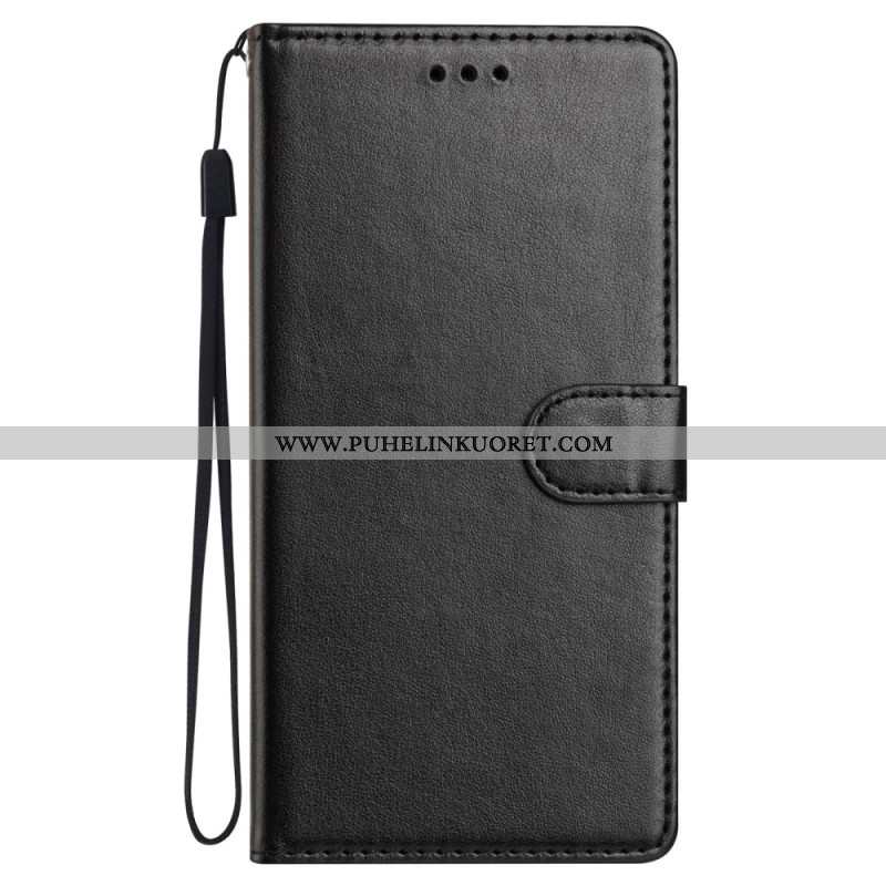 Kotelot Xiaomi 15 Yksinkertainen Keinonahkainen Ranneke