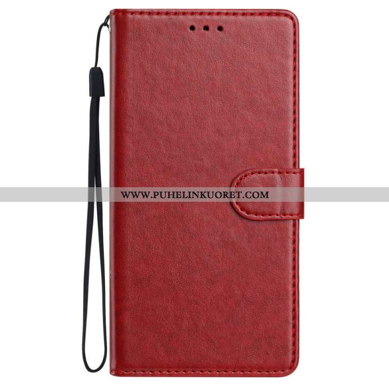 Kotelot Xiaomi 15 Yksinkertainen Keinonahkainen Ranneke