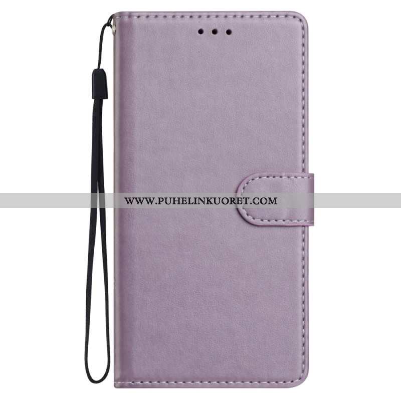 Kotelot Xiaomi 15 Yksinkertainen Keinonahkainen Ranneke