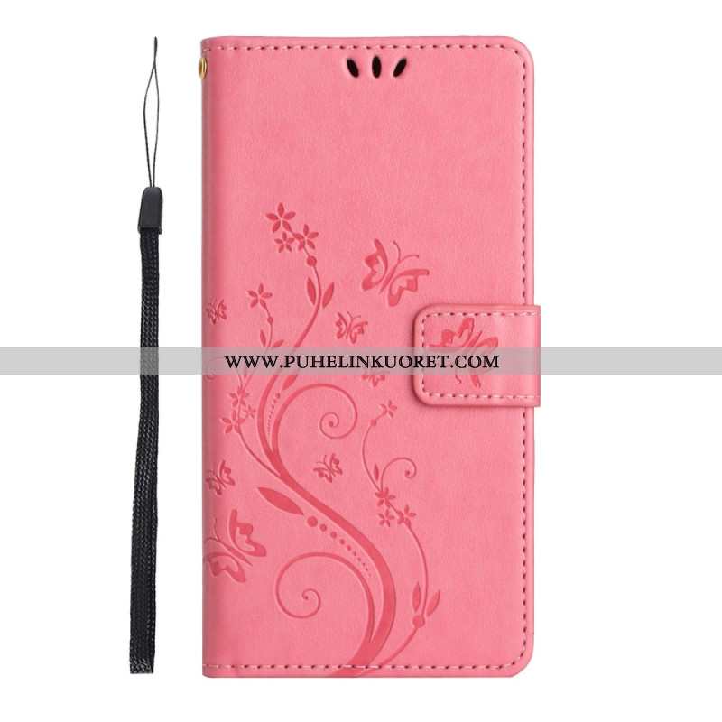 Kotelot Xiaomi 15 Kukkakuvio