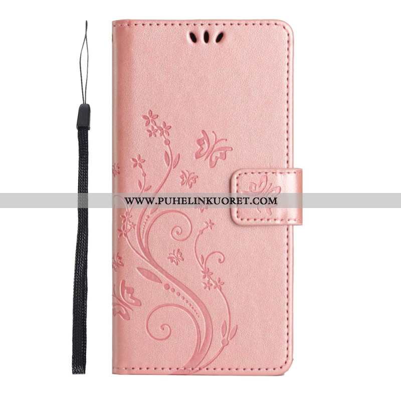 Kotelot Xiaomi 15 Kukkakuvio