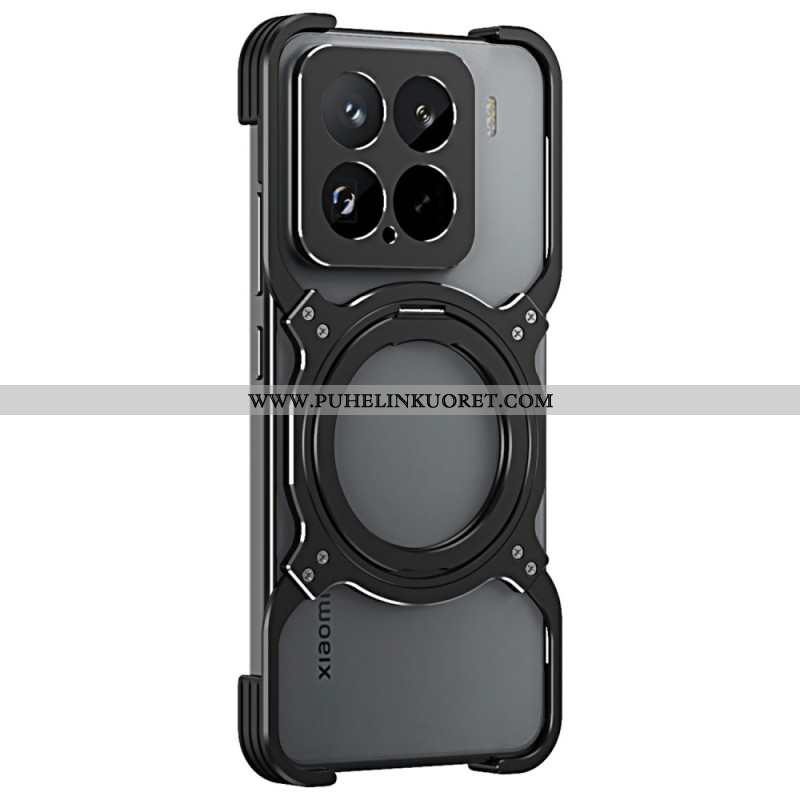 Kuori Xiaomi 15 Metallinen Jalusta Ja Puskuri